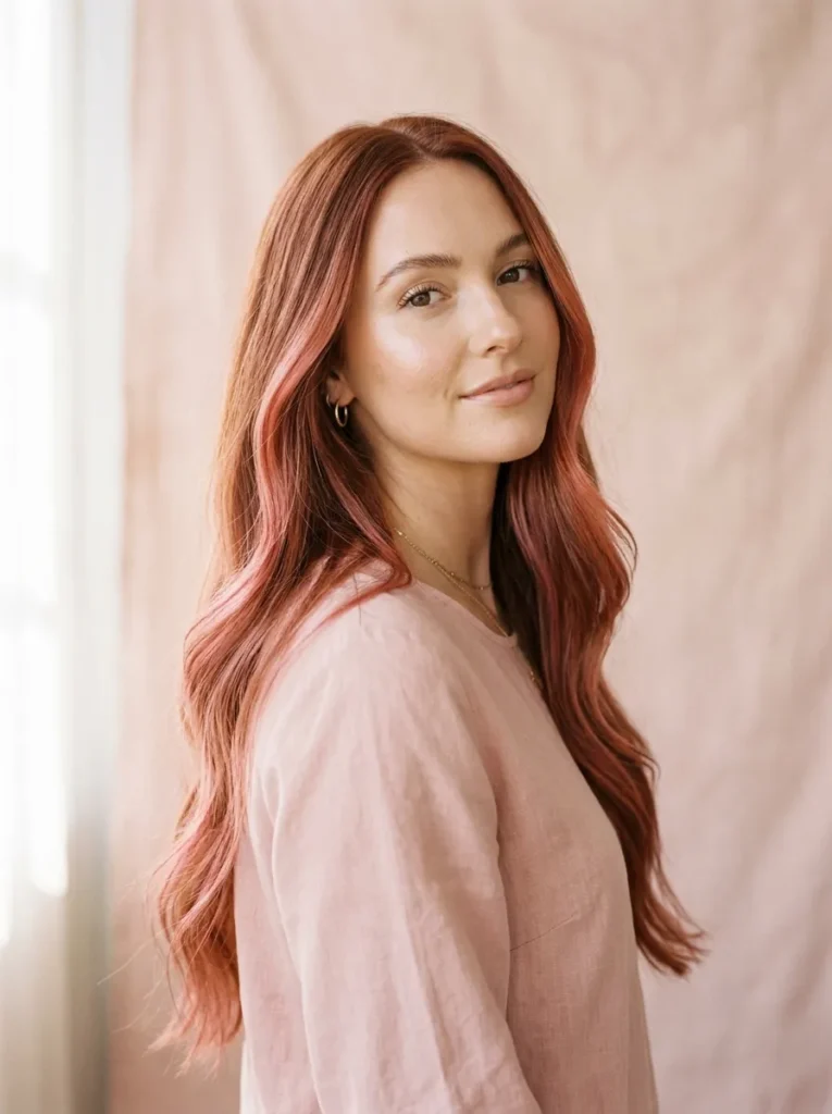 Rose Auburn Glow