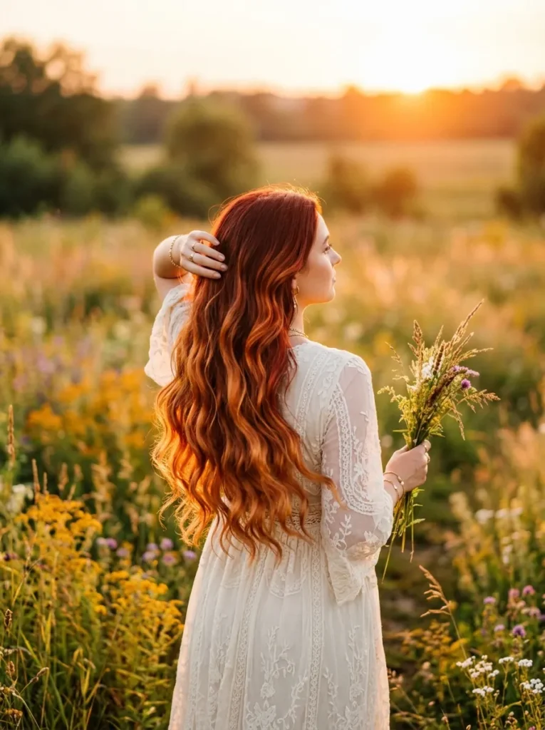 Sunset Auburn Ribbons